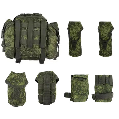  Russian 6sh117 Combat Gear Tactical Vest Molle Pouches EMR Tactical Grenade Magazine Walkie-talkie Bag 25L Backpack