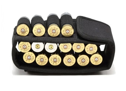 16 round Molle magazine pouches, 12-gauge shotgun ammo bag, magazine ammo carrier, rifle shell hunting accessories