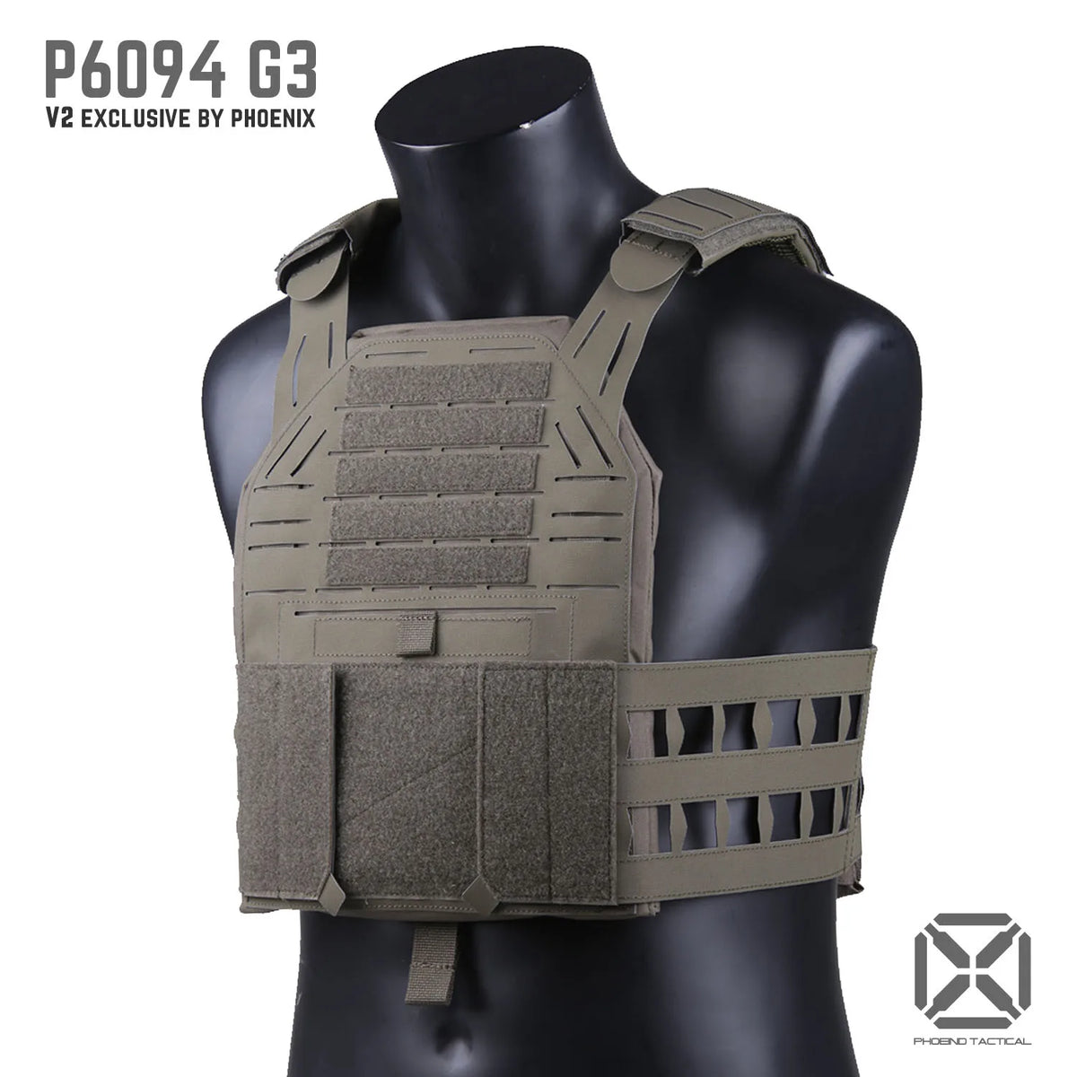 Fenggong-Lightweight Composite Tactical Tank Top, 6094 G3 V2   Love Laser, 6094