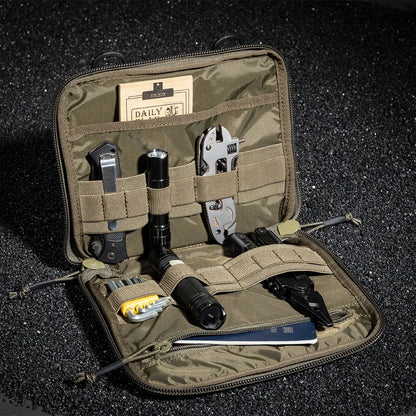 Outdoor Molle Pouch Tactical Waist Bags Pouch Fanny Pack EDC Tool Pouch Hunting Gear Accessories Belt Waist Bag