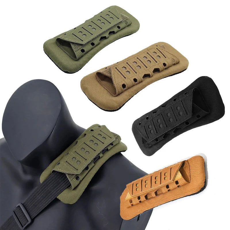 1/2PCS Outdoor Tactical Shoulder Pad Breathable Sling Cushioning Non-Slip Liner for Enhanced Comfort during Outdoor Activities