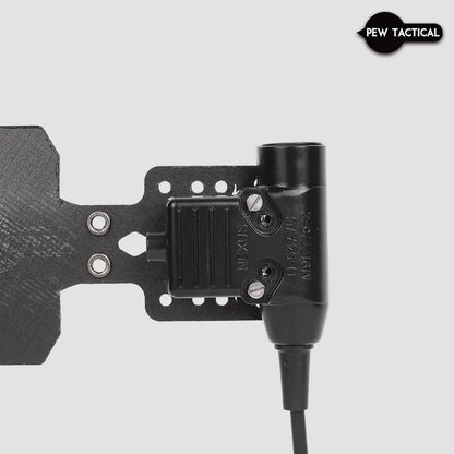 PEW TACTICAL Axl Style Tactical Vest Universal Ptt Molle Mounting Board for U94 TEA Invisio10/20