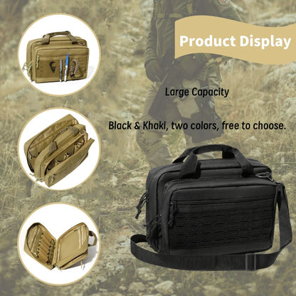 Tactical Gun Bag Concealed Carry Airsoft Pistol Pouch Outdoor Sport Hunting Portable Handgun Protection Case