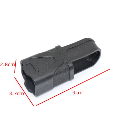 6PCS 7.62/5.56/9mm Fast Magazine Rubber Holster for M4 M16 AR15 AK GL 17 M9 Mag Pouch Sleeve Rubber Slip Cover Hunting Gear