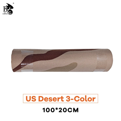 Mc Tropic Self-Adhesive Camo Wrap Roll – Reusable No-Residue Tape for Airsoft, Optics, Knives & Tactical Gear