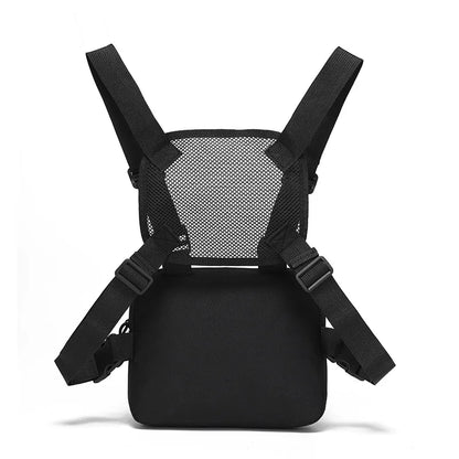 Multi-function Tactical Vest Unisex Chest Rig Bag Fashion Men's Hip-hop Streetwear Chest Bags Waterproof Oxford Sport Backpack