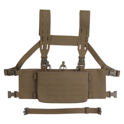 Tactical Triple 5.56 Magazine Storage Pouch Modular MOLLE Chest Rig Fit Plate Carrier Vest For Outdoor Airsoft Hunting Shooting