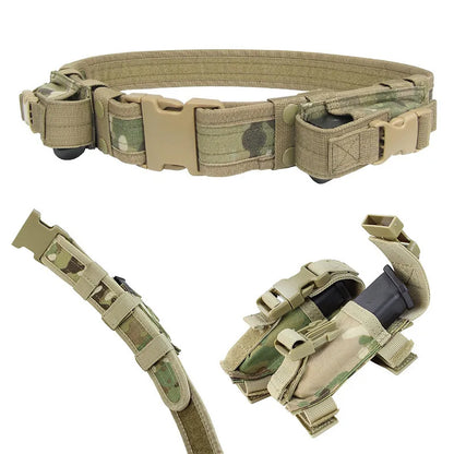 OPHIDIANOutdoor molle nylon belt Real CS outdoor training multifunctional belt training belt hunting hiking assembly