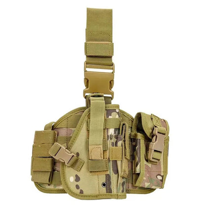 Universal Tactical Pistol Gun Leg Holster Multi-purpose Gun Holster Outdoor Camouflage Airsoft CS Leg Bag Hunting Accessories
