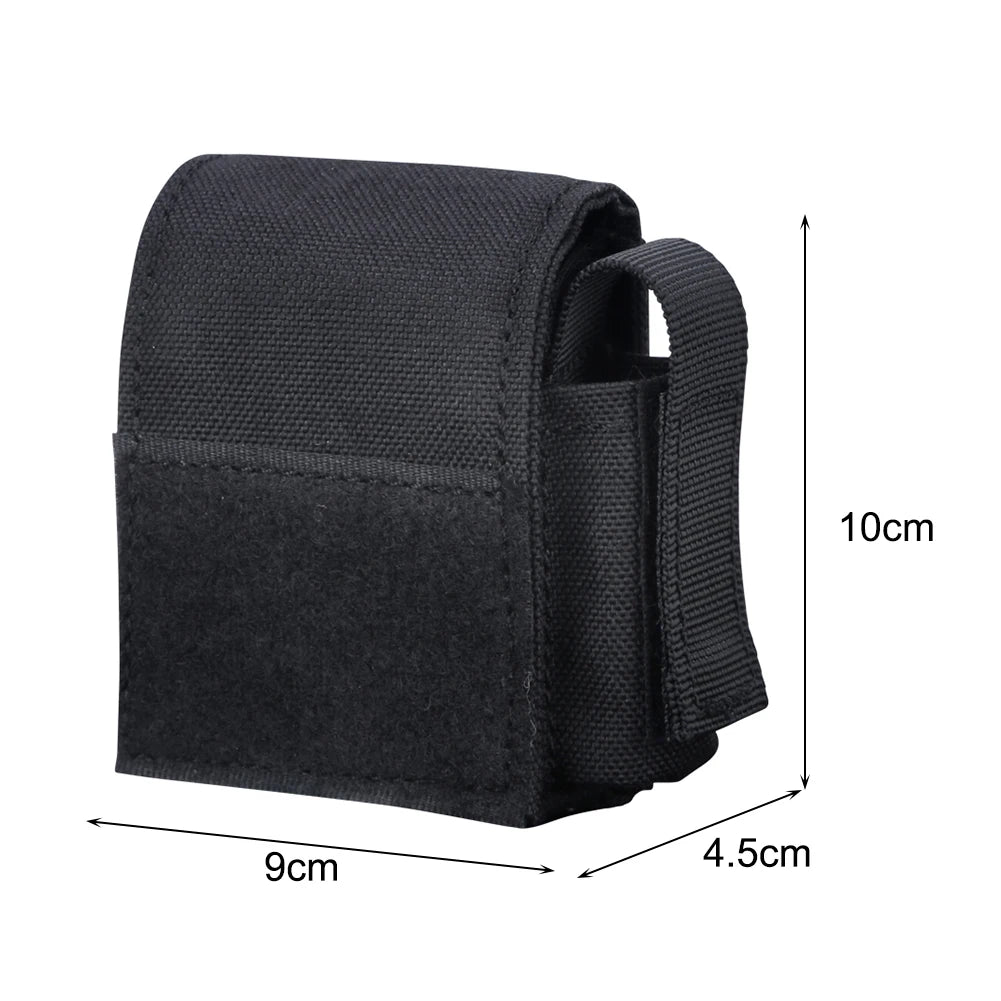 Grenade Pouch Small Hunting Accessories Single Flashbang Pouch Compact Stretch Bag for Outdoor Activities