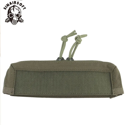 Tactical Micro Fight Chassis Pocket For MK3 MK4 Storage Bag Chest Rig Double Zip Cover Hunting Vest Accessories