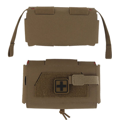 Tactical  MD2 Compact Trauma Kit IFAK Medical First Aid Pouch Outdoors Hunting Camping Patrol Survival Equipment