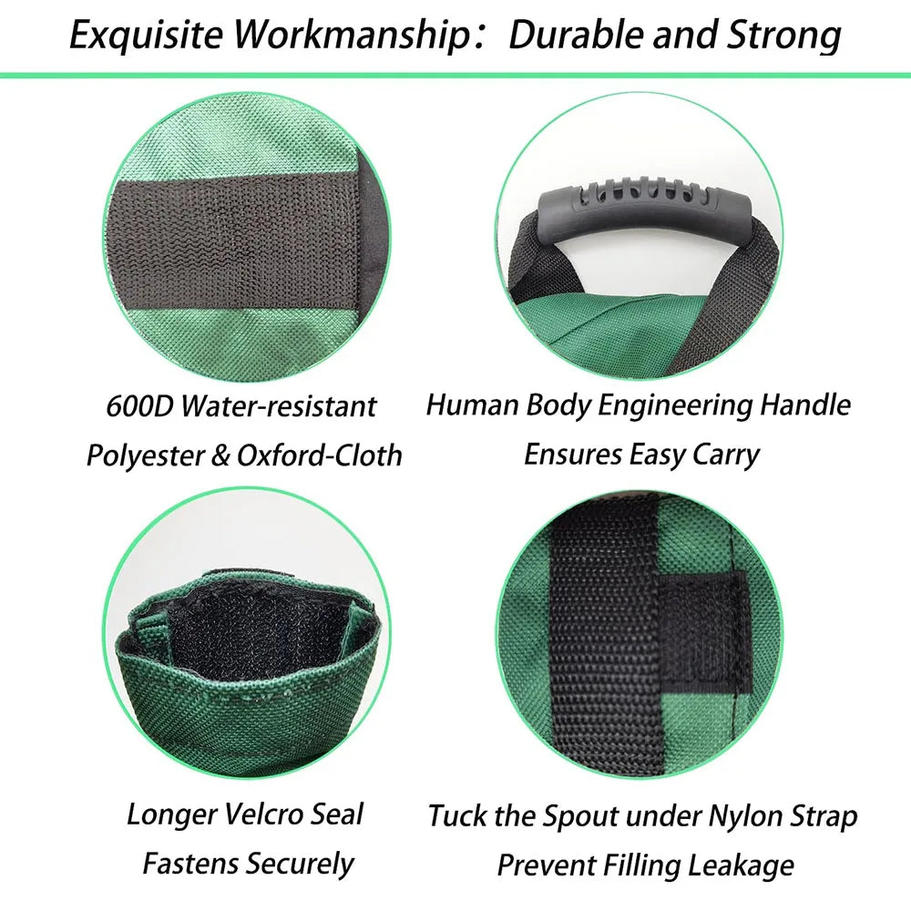 Durable Shooting Rest Bag Target Stand Oxford Cloth Un-Filled Sand Bag Bench for Hunting Photography Tactical CS Support Sandbag