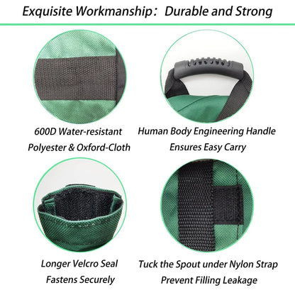 Durable Shooting Rest Bag Target Stand Oxford Cloth Un-Filled Sand Bag Bench for Hunting Photography Tactical CS Support Sandbag