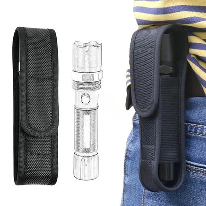 1 PC Tactical Molle Flashlight Molle Pouch LED Torch Holster Waist Bag Outdoor Camping Hunting Accessories Folding Knife Pack