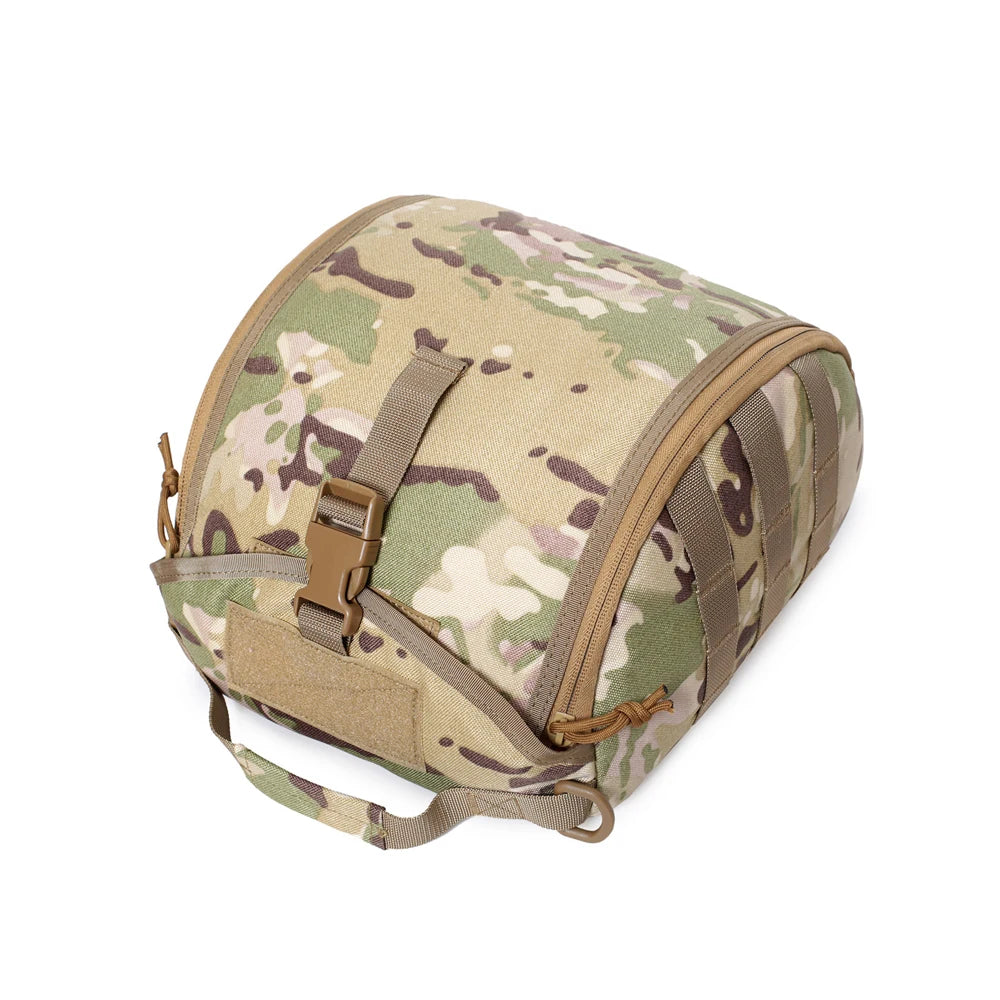 Tactical Helmet Bag MOLLE Mount Multi-Purpose Outdoor Sports Hunting Combat Training Airsoft Fast Helmet Storage Carrying Pouch