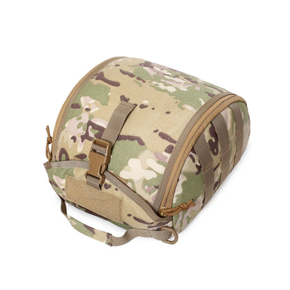 Tactical Helmet Bag MOLLE Mount Multi-Purpose Outdoor Sports Hunting Combat Training Airsoft Fast Helmet Storage Carrying Pouch