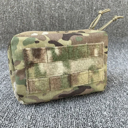 Tactical Admin Pouch Multicam EDC Molle Map Pouch Airsoft Combat Gear Hunting Multi-function Survival Tool Storage Waist Bag