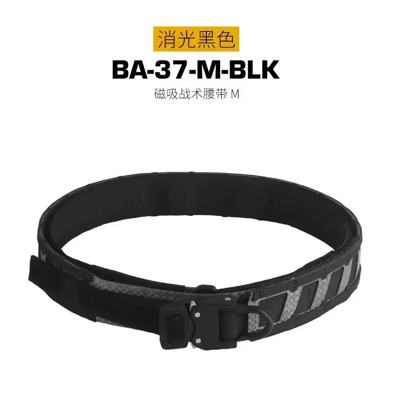 Hot Tactical Magnetic Quick Positioning Waist Belt M System Mounted with Inner and Outer Double-Layer Waist Belts