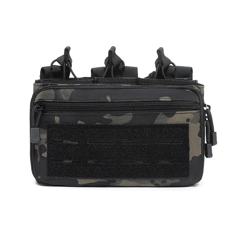 EDC Molle Tactical Pouch Waist Pack Compact Utility Pouches Waist Belt Bag Medical Bags Outdoor Hunting Vest Accessories Bag