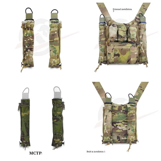 Outdoor Training XPAC-WL/MCBK/MC Anti-Red C4 Long   Bag (1Pair)
