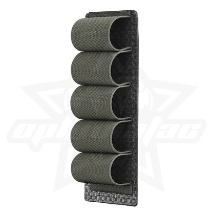 OPHIDIAN 5 Rounds 12 Gauge Shotgun Ammo Bag Hanging Molle Shotgun Rack Bullet Barrel Hunting Accessories