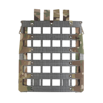 Airsoft Plate Carrier Back Panel MOLLE Zipper Kit FERRO Style FCPC V5 Hunting Vest Lightweight Stand Extension Gear