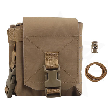 OPHIDIAN Hunting Vest Plate Carrier Sub Pouch MOLLE Belt Magazine Pouch for Night Vision Radio Walkie Talkie Headset First Aid T