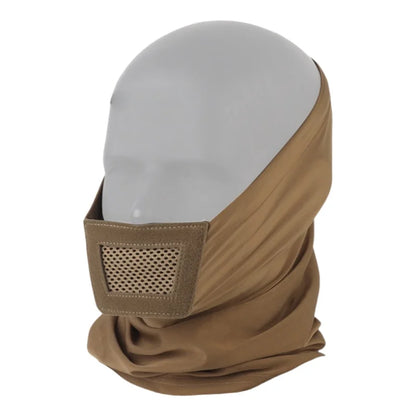Extended Neck Knight Mask | Windproof Sports Face Mask | for Skiing Motocross & Airsoft