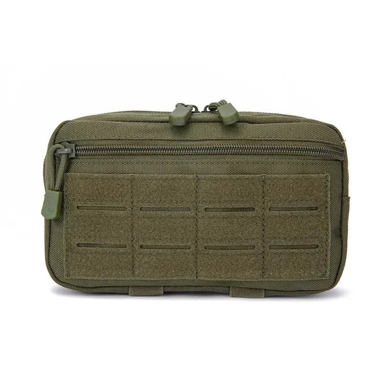 Tactical MOLLE Pouch EDC Utility Bag First Aid Kit Holder Outdoor Sports Waist Pack for Hunting Camping Emergency Gear