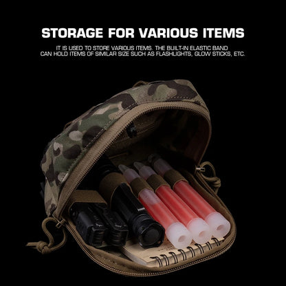 Agilit Style General Purpose Pouch Tactical Storage Bag Outdoor Tool Pack Plate Carrier Vest Belt Gear Hunting First Aid Bag