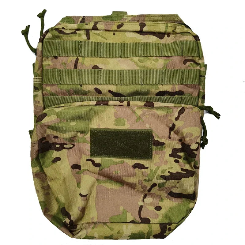 Tactical Plate Carrier Backpack Airsoft Combat EDC Hydration Pouch Gear Outdoor Hunting Shooting Vest Hydration Bag Accessory