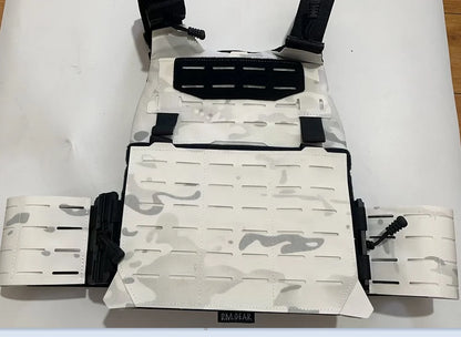 Outdoor Sports - Magnetic Snap Quick Release  Vest And Accessories White