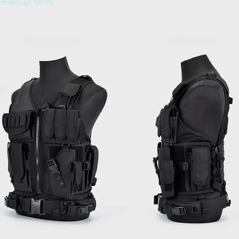 Hunting Security Clothes Swat Tactical Vest Swat Jacket Chest Rig Multi-pocket Swat Army Cs Hunting Vest Camping Accessories