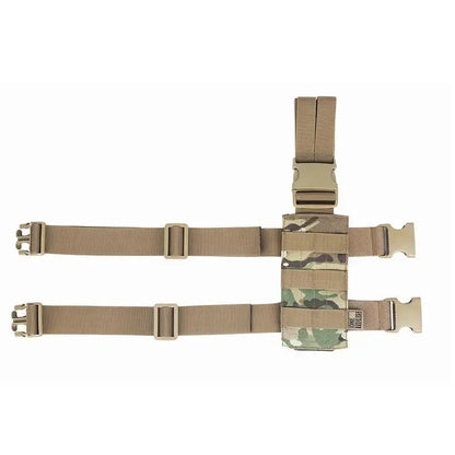 OneTigris Tactical Molle Gun Holster Right Handed Thigh Pistol Bag Pouch Legs Harness For All Handguns Hunting Accessory