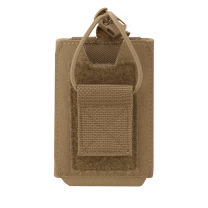 KRYDEX Tactical Radio Pouch Holster Hunting Sports Multi-purpose Waist Bag for Two Ways Walkie Talkie Hunting Outdoor Gear
