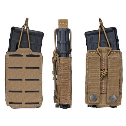 ctical quick-draw 5.56 magazine pouch M4 tactical quick-draw box magazine sleeve molle accessory pouch small expansion side pouc