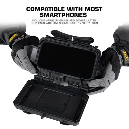 Tactical MOLLE Phone Case Mobile Phone Universal Phone Holder Map Navigation Airsoft Paintball Vest Equipment Hunting Accessory