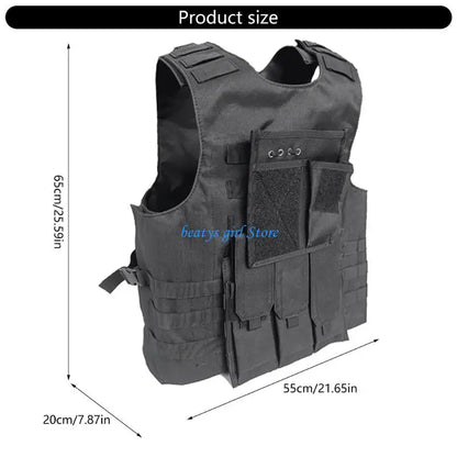 C7AB Multifunctional Breathable Combat Training Vest Plate Carriers Vest Vest for Hunting Outdoor Sports