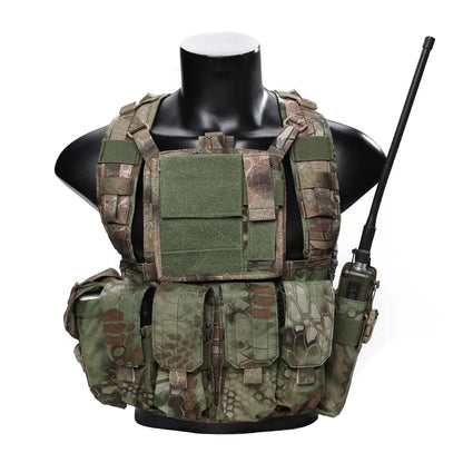 Emersongear For RRV Hunting Vest W/ Magazine GP Pouchs Lightweight Set Training Combat Hunting Hiking Trekking Nylon