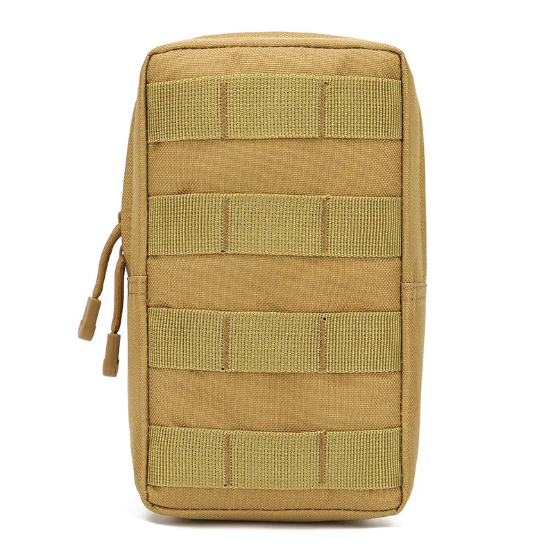 Molle Pouch Belt Waist Pack Men Small Pocket Camouflage Survival Tool Bag for Running Travel Camping Hunting Airsoft