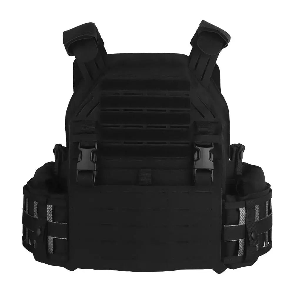 Tactical Vest LG4 Plate Carrier Laser Cut MOLLE Hunting Combat Protective Vest Side Radio Pouch CS Paintball Airsoft Vest Gear