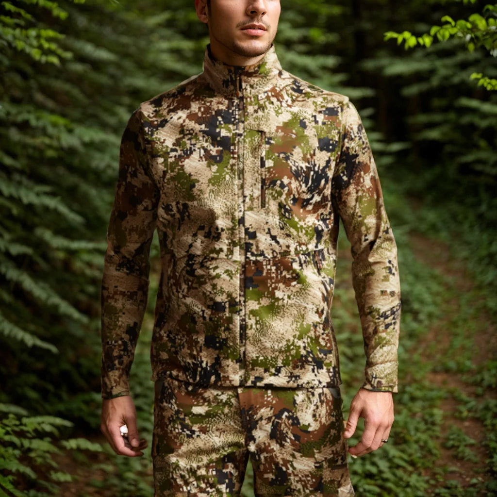Ainfad Men's Waterproof Windproof Camouflage Outdoor Clothing Hunting Vest