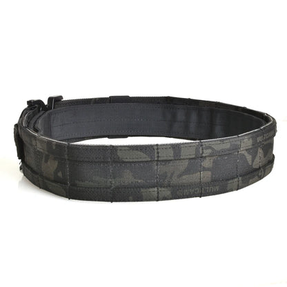 50cm 2 inch Width Ronin Style Tactical Molle Belt Outdoor Hunting Double Layer Belt Molle System Belt