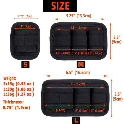 Tactical hook loop panel bag EDC tool storage hanging bag debris hunting backpack bag insert organizer sticker board
