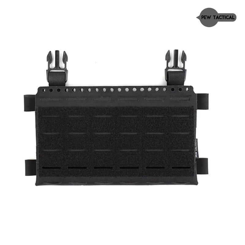 Pew Tactical SS MK5 Style Chest Rig Front Panel MOLLE Laser Cut Compatible with LV119 SPC JPC2.0 FCSK Plate Carrier Vest