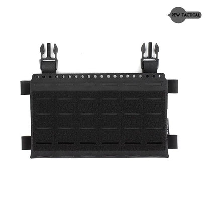 Pew Tactical SS MK5 Style Chest Rig Front Panel MOLLE Laser Cut Compatible with LV119 SPC JPC2.0 FCSK Plate Carrier Vest