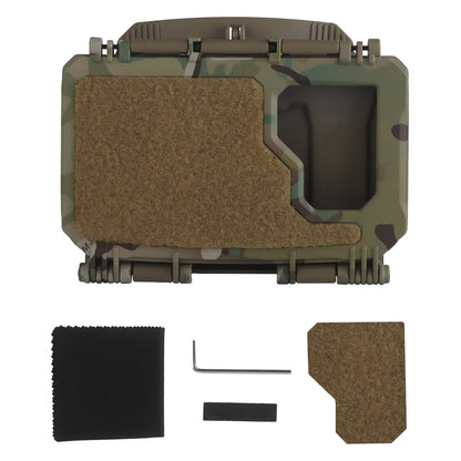 Tactical Navigation Board Storage Box V2 PLUS MOLLE Phone Holder Hunting Plate Carrier Equipment Airsoft New Style Training Gear