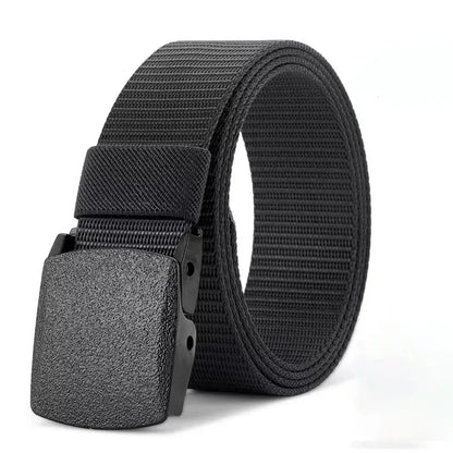 Men's Belt Outdoor Casual Canvas Belt Metal Free Training Nylon Tactical With Pants Jeans Belt Sports Belts For Men Women