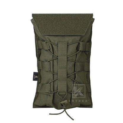 KRYDEX 500D Tactical 1.5L Hydration Carrier MOLLE Pouch Modular 50oz Water Bladder Bag Pack Hunting Outdoor Hiking Accessories